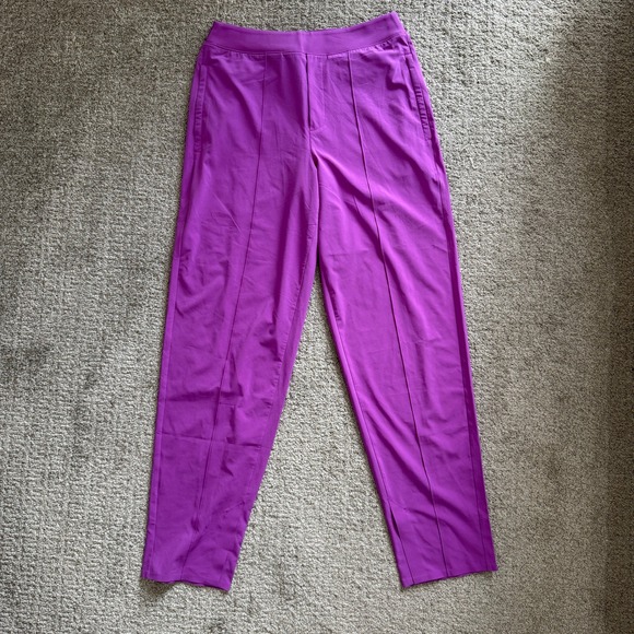 Athleta Pants - Athleta Brooklyn Pant Purple Sz 4 Athleisure Bright Maximal Gorpcore Comfortable